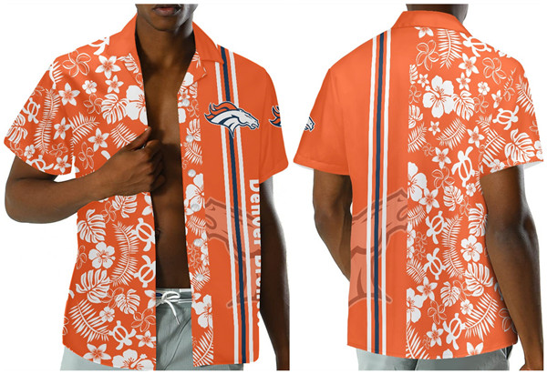 Men's Denver Broncos Orange Jersey